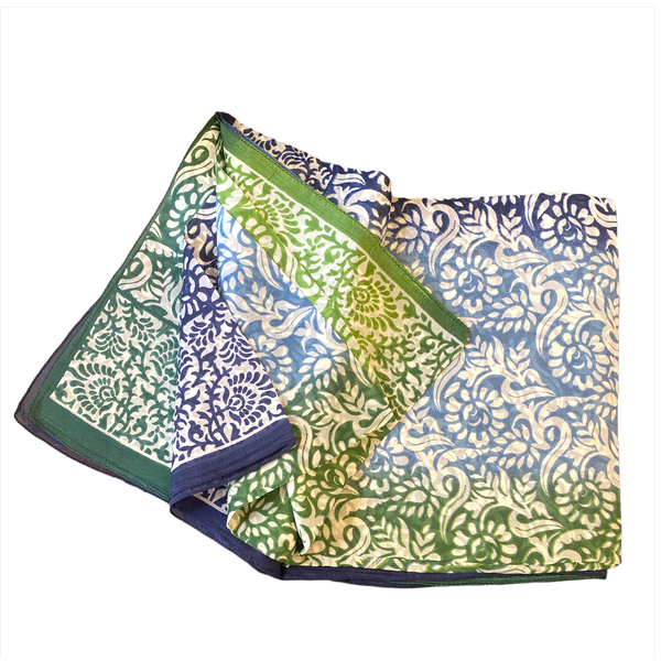 Panno Di Seta Lorenzo Cana Per Bambine 70x70 Cm - 100% Seta, Stampa Colori Armoniosi - Morbido E Lussuoso, Made In Italy