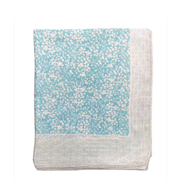 1. Foulard 100% seta J-2023 azzurro BRASS Workshop silk10