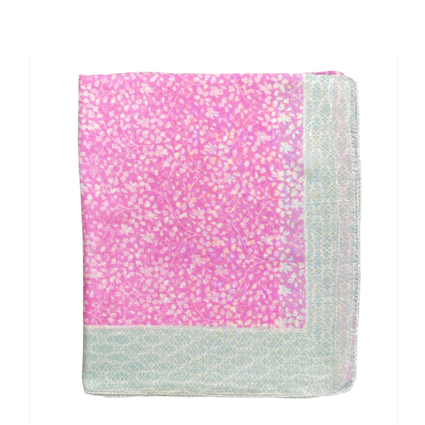 2. Foulard 100% seta J-2023 rosa BRASS Workshop silk10