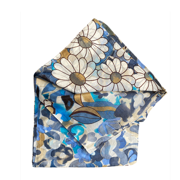 Maison Exclusive - Cuscini da Esterno 2 pz Stampa a Righe 60x40 cm Blu