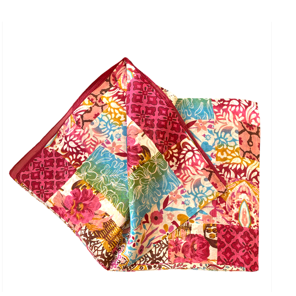 3. 100% silk scarf Q-2023 bordeuax BRASS Workshop silk17