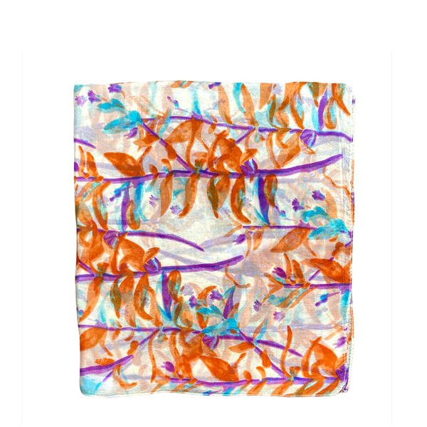 Sciarpa Matilde Rosa In 100% Seta - Foto 7