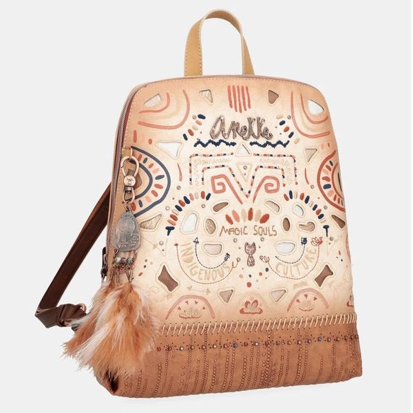 Leathario Zaino Donna In Pelle Vegana Impermeabile Antifurto,Borsa Elegante 3-in-1,Zaino Da Lavoro, Viaggio E Uso Quotidiano(Blu - 8