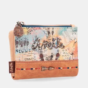 5. Portafogli flessibile Anekke Tribe beige