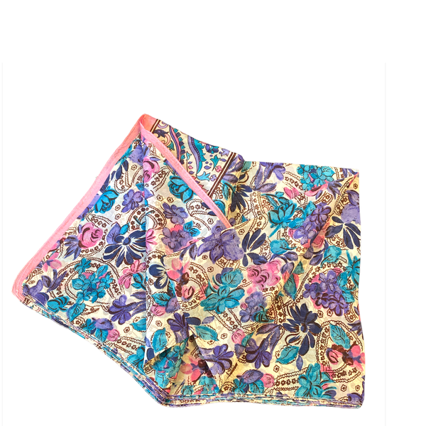 3. Foulard 100% seta Y-2023 rosa BRASS Workshop silk18