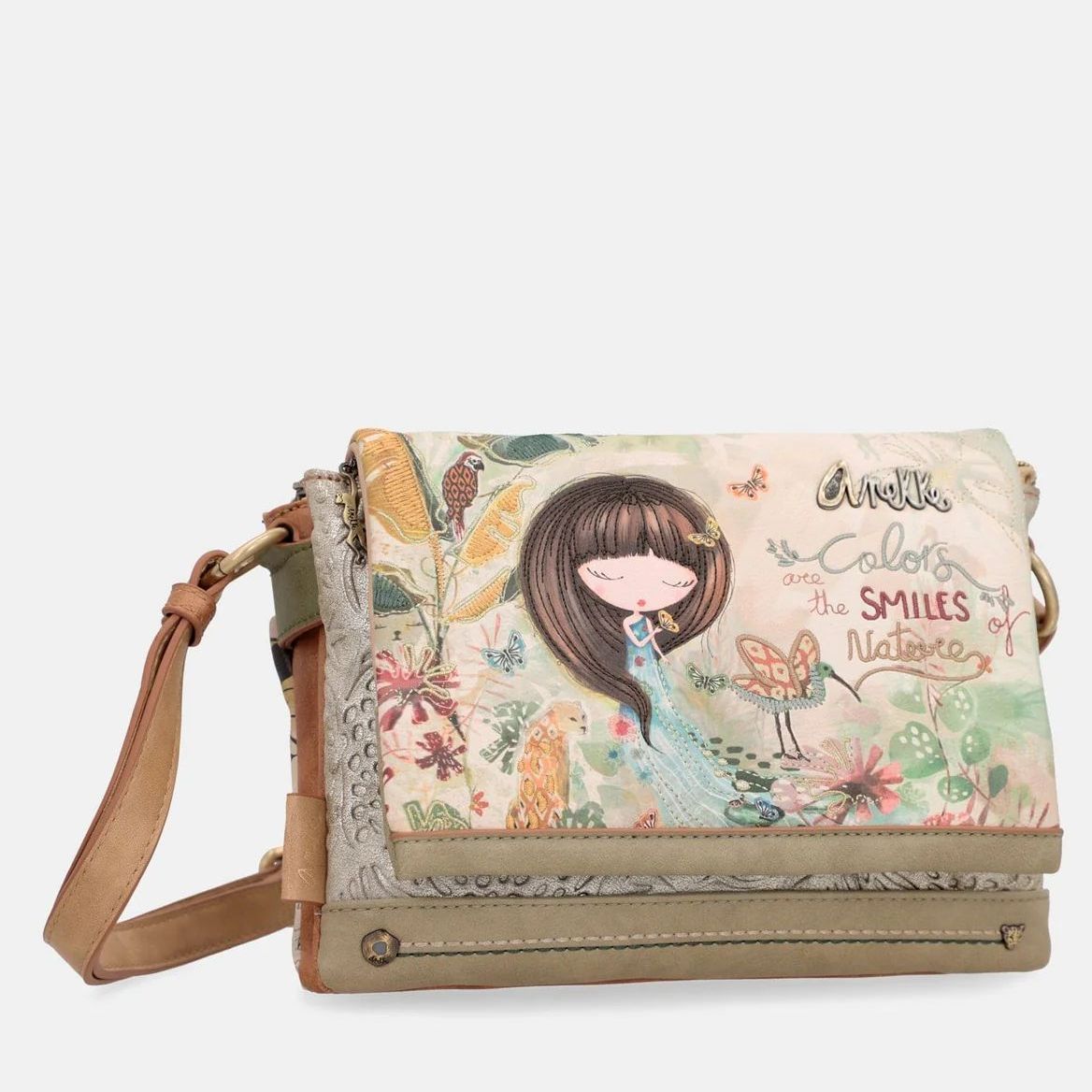 Anekke Borsa a Tracolla Collezione Amazonia Ref.36703-160