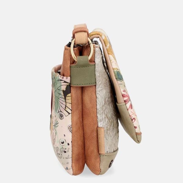 Anekke Borsa A Tracolla Donna - Shopper In Eco-pelle Con Stampe Amazonia, 40x29x16 Cm - Foto 6