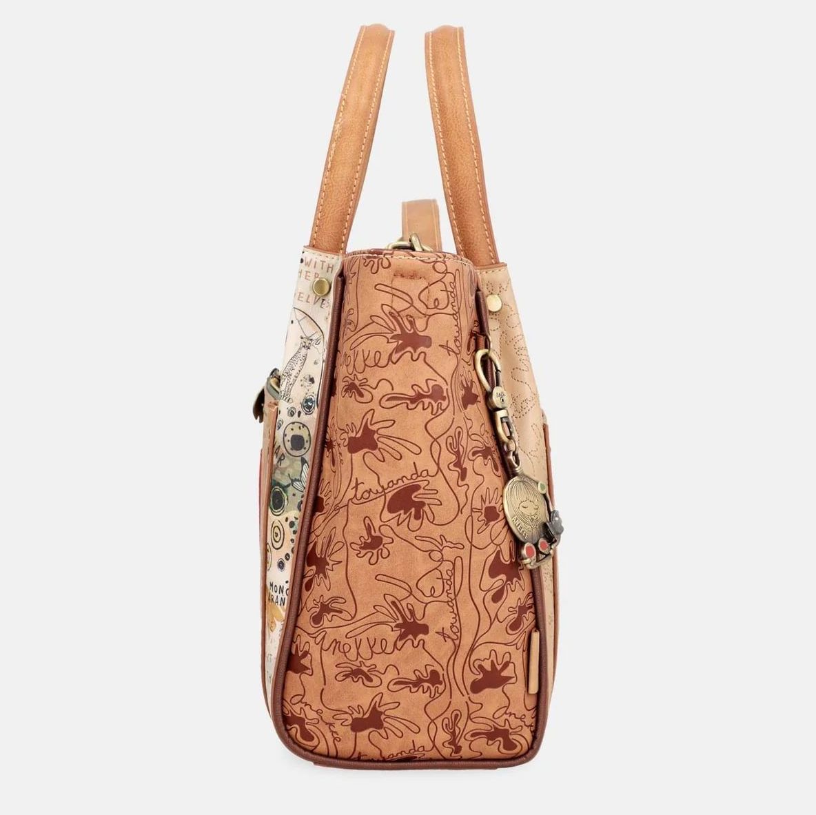 Borsa A Tracolla Donna Anekke Urban 2 - 25x19x10 Cm, Multicolore, Con Tracolla A Catena - 2