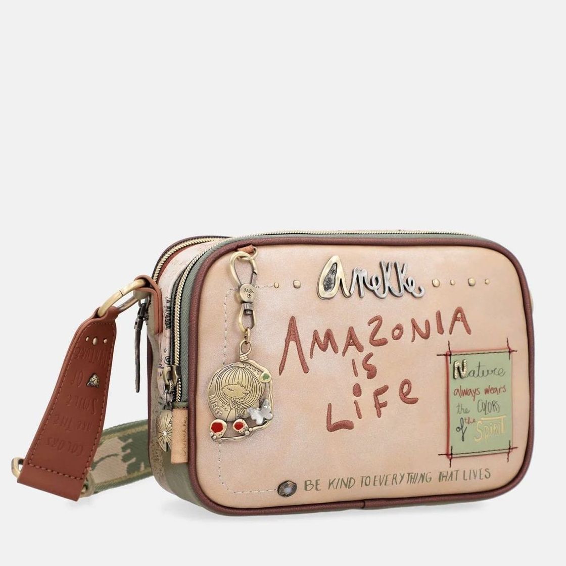 Anekke | Borsa A Tracolla Con Patta Authenticity | Borsa A Tracolla Da Donna Acessores E Complementi Donna 54565084