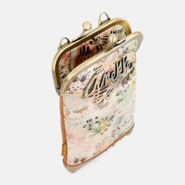 Portafoglio beige da donna con monogramma Romeo Gigli Milano Gama