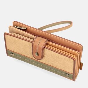 4. Portafogli RFID Anekke Farfalle beige