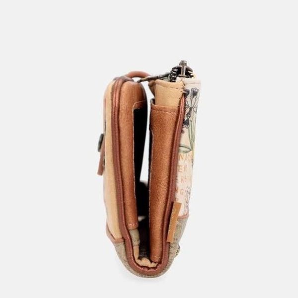 4. Portafogli flessibile RFID Anekke Farfalle beige Anekke 36729-907