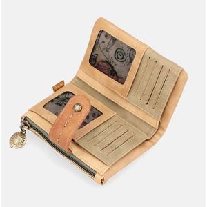 2. Mini portafogli Anekke Farfalle beige