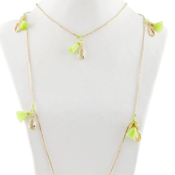1. Collana Tuhina N320 lime House Of Tuhina th-n320g