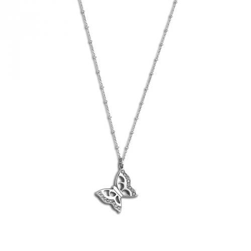 1. Collana LS1744 grigio acciaio LOTUS Style ls1744-1/1