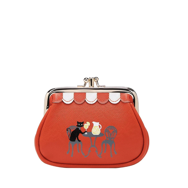 1. Porta monete con clip The Orangery arancione Vendula London f32522811