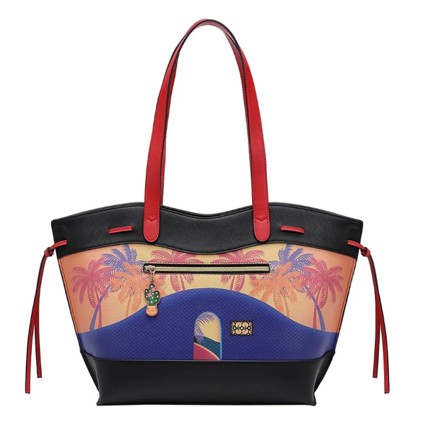 1. Borsa tote stella Gardens of the world Mexico blu Vendula London k14012831