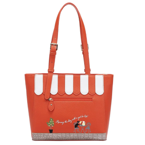 4. Borsa shopper The Orangery arancione