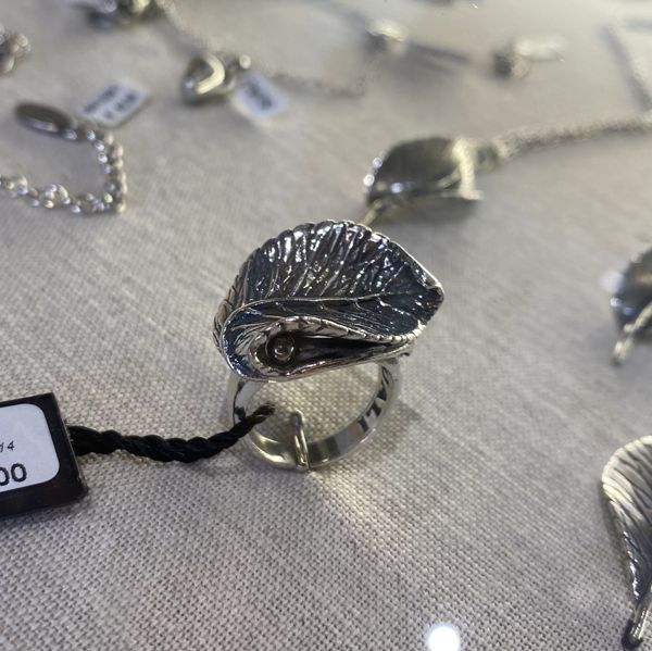 2. Naturalis ring silver grey Suali Gioielli bm2215
