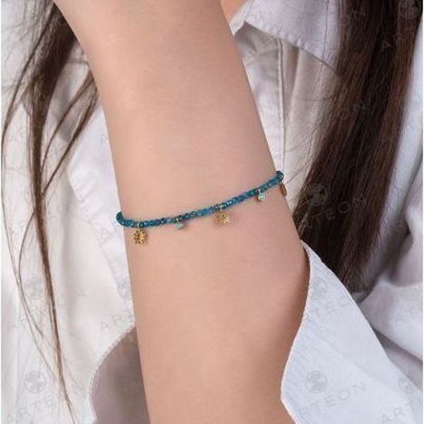 2. "Sun" charm bead bracelet blue Arteon 12457-000