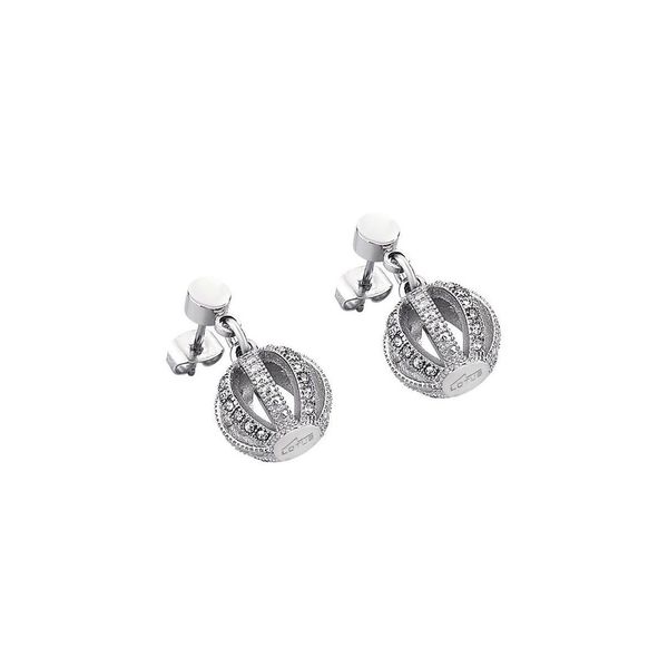 LS1749 earrings steel grey LOTUS Style