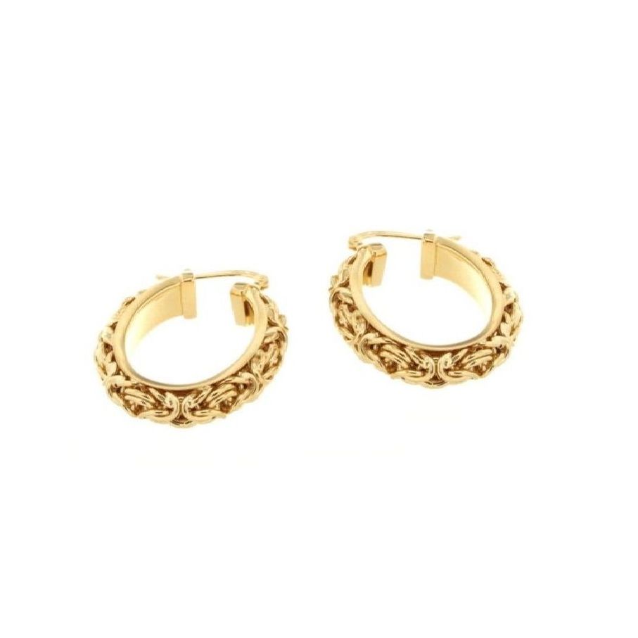 LeCalla Orecchini A Cerchio In Argento 925 Con Diamanti Per Donna – Gioielli Certificati, Regalo Ideale