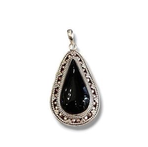 1. Pendente goccia onice nero