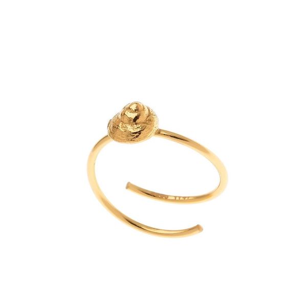 Ring with a shell gold Arteon