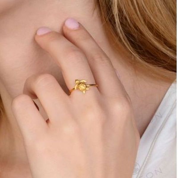 1. “Sea Turtle” Ring gold Arteon 23809-000