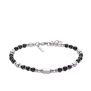 2. Spheres and cubes bracelet black