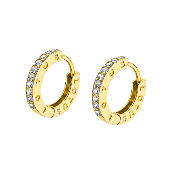 1. Earrings LP1887-4 gold LOTUS Silver lp1887-4