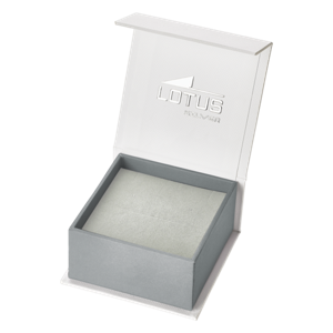 1. Earrings LP1887-4 silver gray