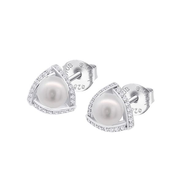 1. LP1928 Earrings silver gray LOTUS Silver lp1928-4