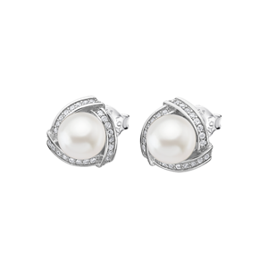 LP1928 Earrings silver gray LOTUS Silver