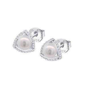 1. LP1928 Earrings silver gray