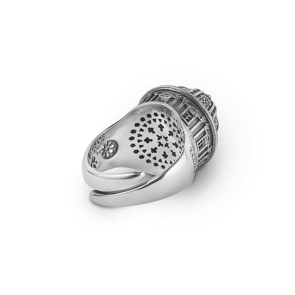 2. S. Maria Assunta Palermo ring Silver gray ELLIUS Jewelry r199