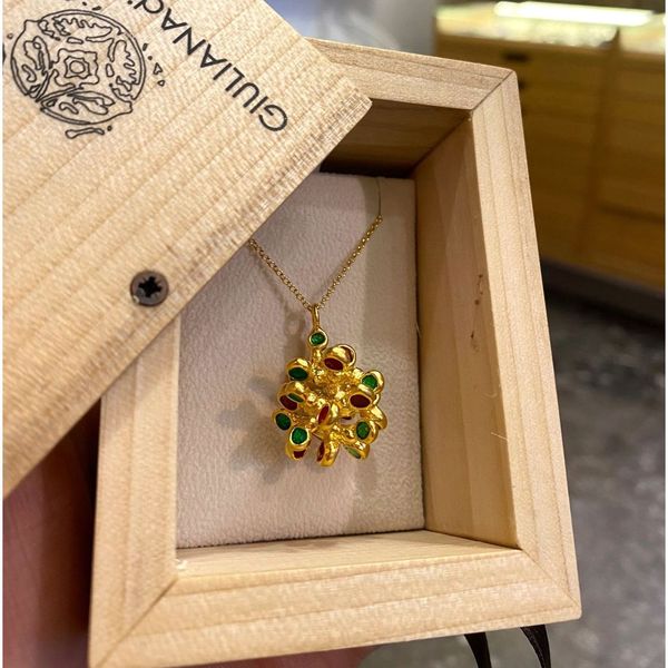 1. Ninnulicchi pendant J-P127 gold GIULIANAdiFRANCO gioielli j-p127