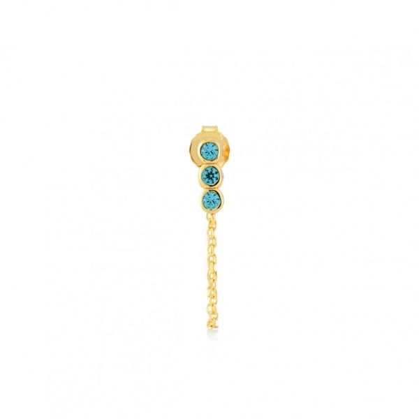 Orecchino a lobo Pretty Woman Oro rosa 18k e diamante - 8B0312 Paris