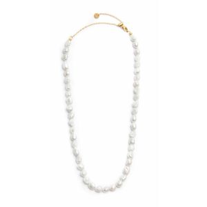 River pearl necklace gold Marlù Gioielli