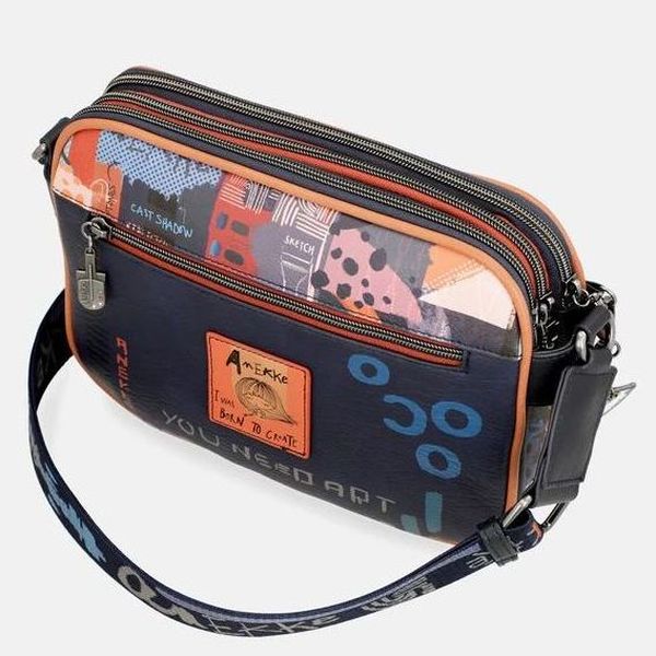 Bambisol SMFW Borsa Fasciatoio – Scomparto Termico E Tracolla – Nero/Rosso