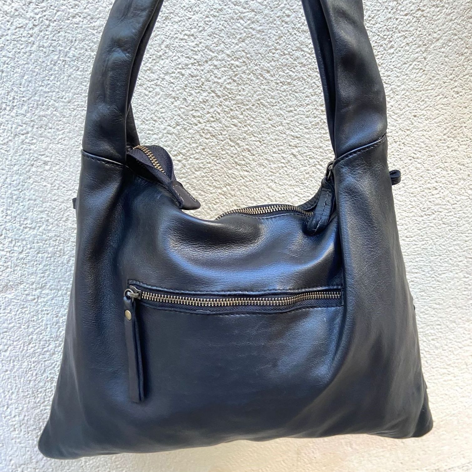 Macha Borsa a tracolla Borsa a mano in cotone e pelle con inserti in pelle con stampe colorate, borsa etnica indiana per donna hippie boho, Rosso