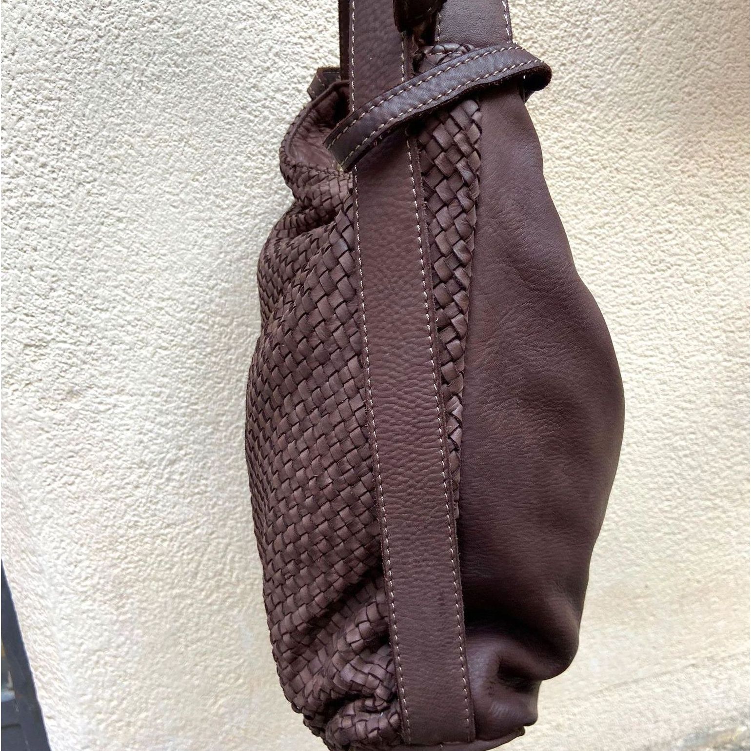 Vittoria Borsa Secchiello In Pelle Nero TL141531 - Foto 12