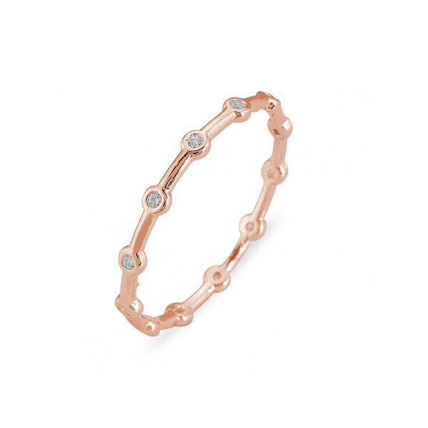 1. Anello Eternity rosato Kurshuni Gioielli kr279-600