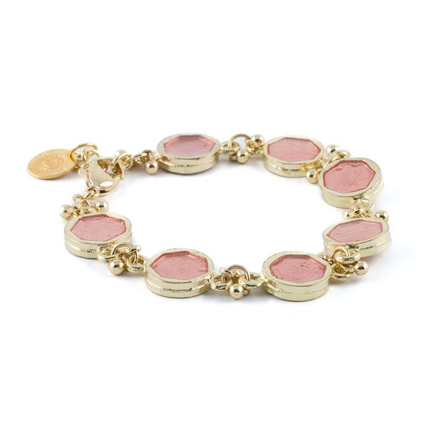 1. Bracciale Tuhina B027 rosa House Of Tuhina th-b027g