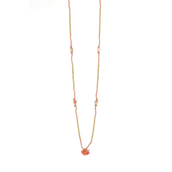 2. Collana Tuhina N371G Rosa corallo House Of Tuhina th-n371g