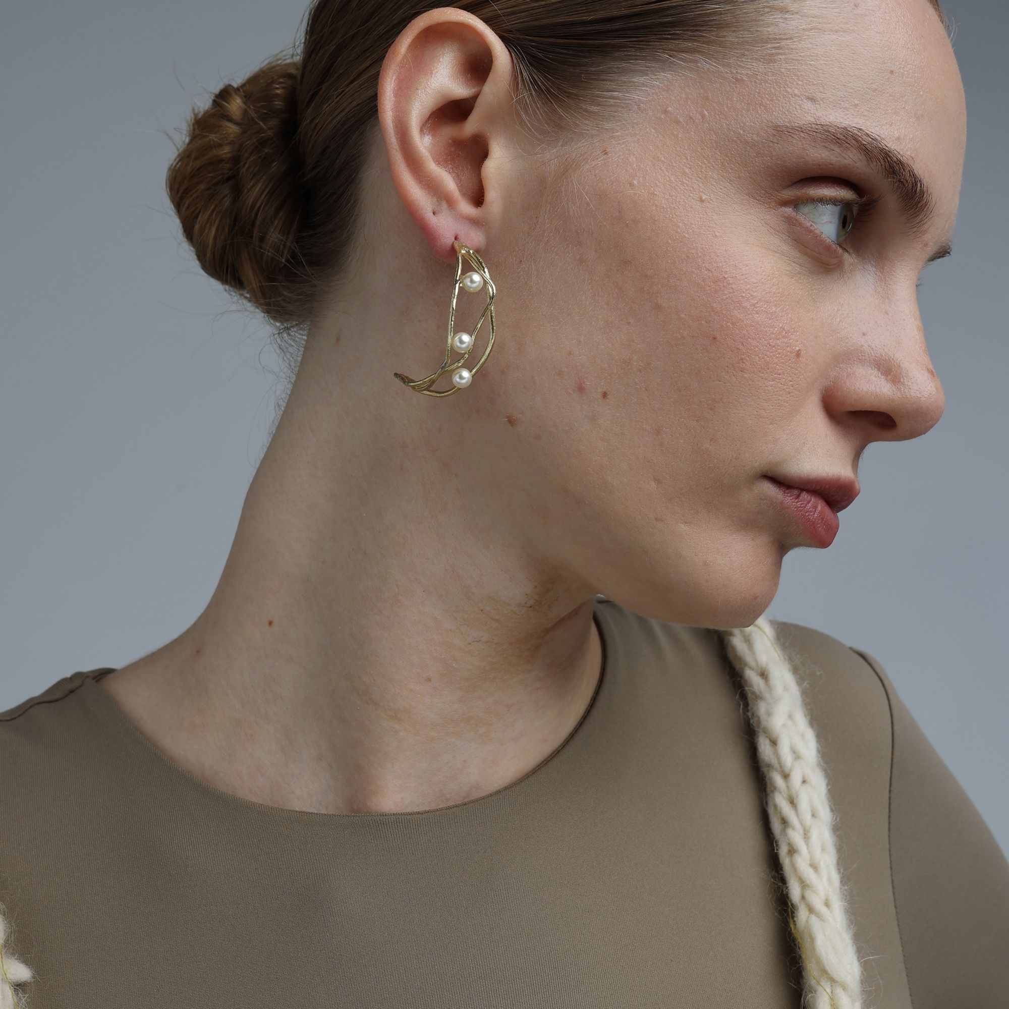 Orecchini A Cerchio In Argento 925 Con Ciondolo – Placcati Oro Bianco, Eleganti, In Confezione Regalo - 5
