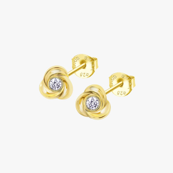 1. Earrings LP3059 gold LOTUS Silver lp3059-4