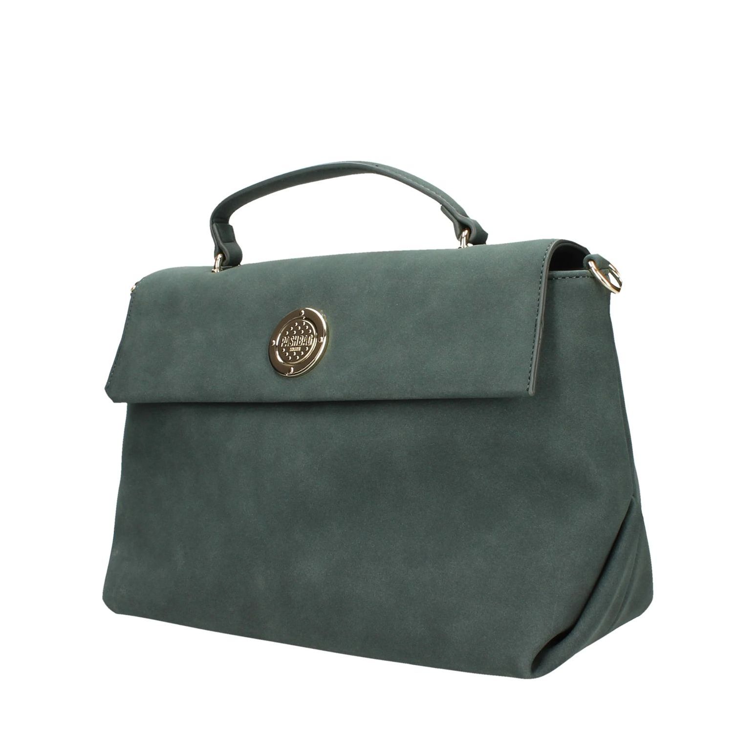 Borsa Scamosciata 14447 Petrolio PashBag By L atelierDuSac 14447 phy w3b