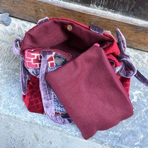 2. Craft bag 44 red