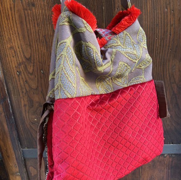 4. Borsa MAN49 rosso BRASS Workshop man49